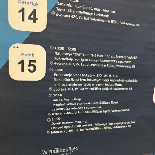 BIO-MI Participates in the University of Applied Sciences of Rijeka Day with a Lecture on Sustainability and Advanced Materials